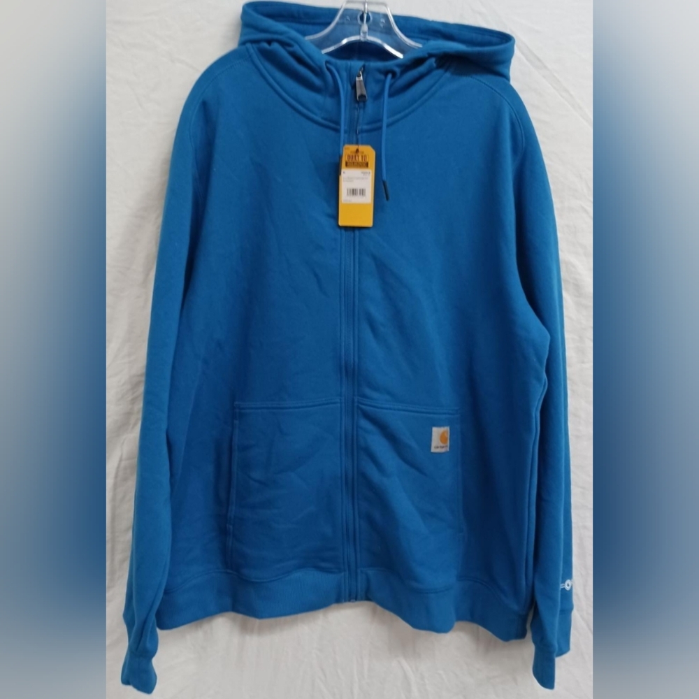 Carhartt Force Relaxed Fit Lightweight Full Zip Sweatshirt Size XL MSRP $64.99 - Picture 2 of 8